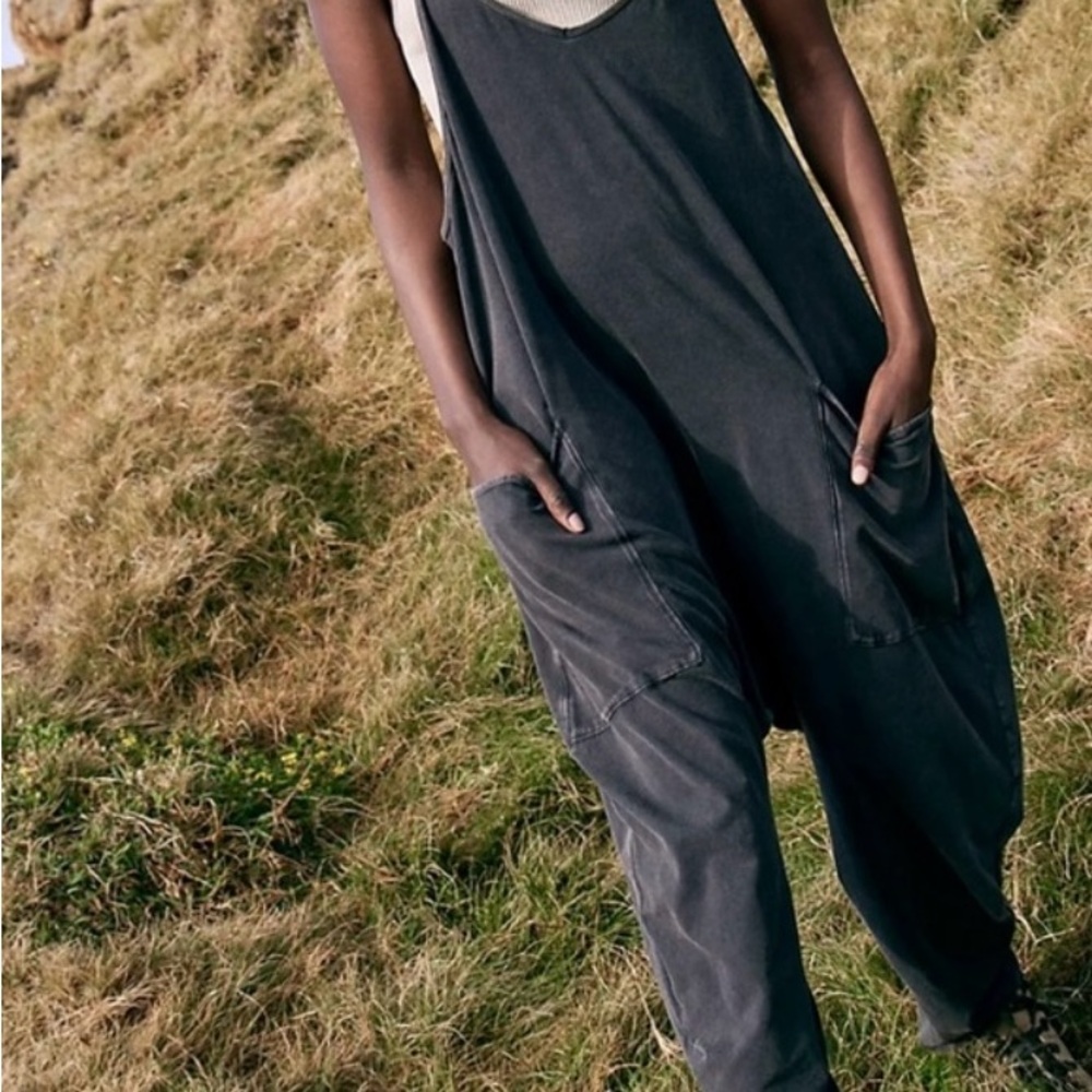 FP Movement by Free People Black Jumpsuit